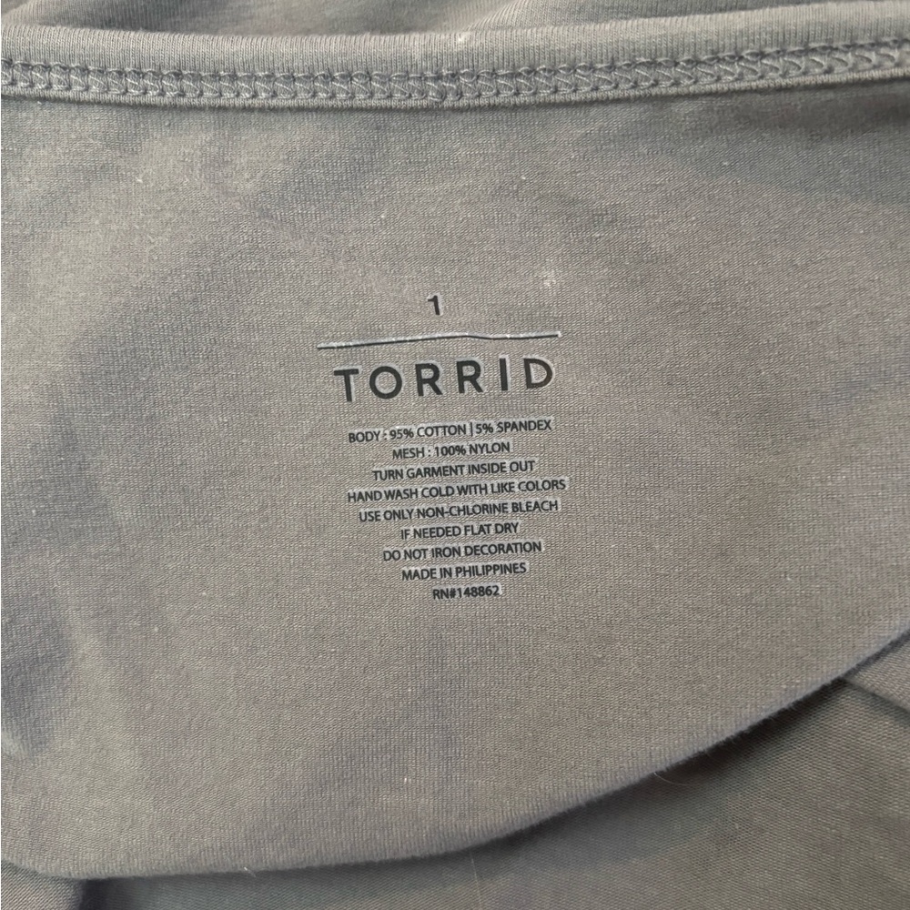 Torrid Shimmering Silver Cami Top - Picture 4 of 4